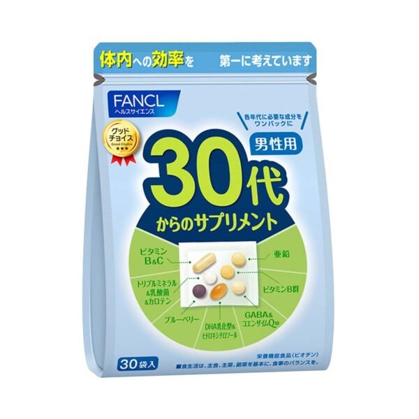[FANCL] 30歲以上男性專用保健食品 15～30日份（30包）