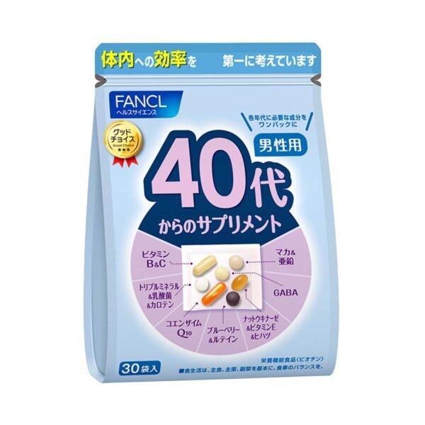 [FANCL] 40歲以上男性專用保健食品 15～30日份（30包）
