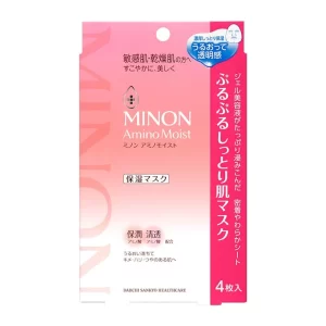 日本MINON氨基酸水潤保濕修護面膜
